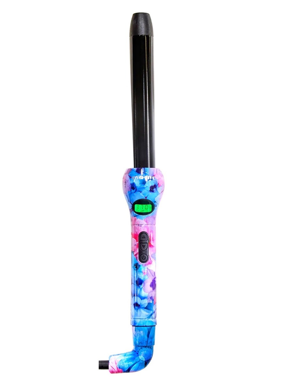 Eva Nyc Floral Frenzy Clip-Free 1 inch Curling Iron Curling Wand